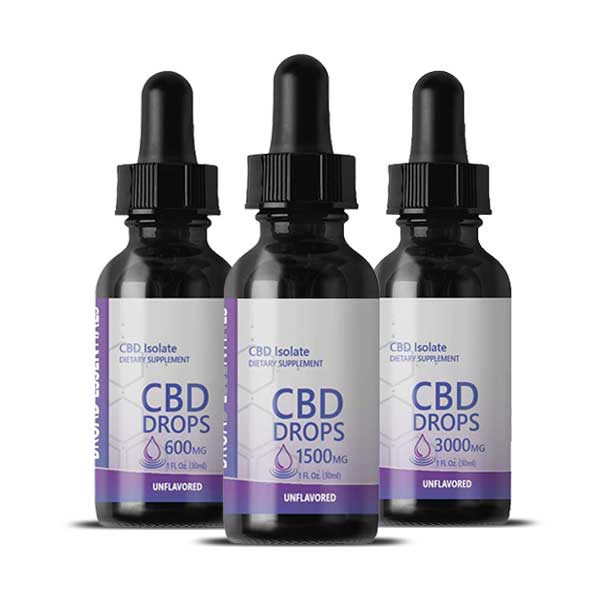 CBD Drops - CBD Isolate Tinctures